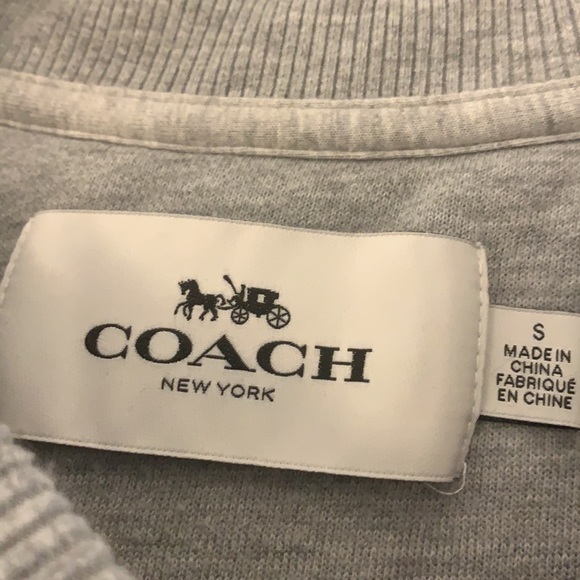 EUC Coach Sweatshirt Size Small - Picture 5 of 6